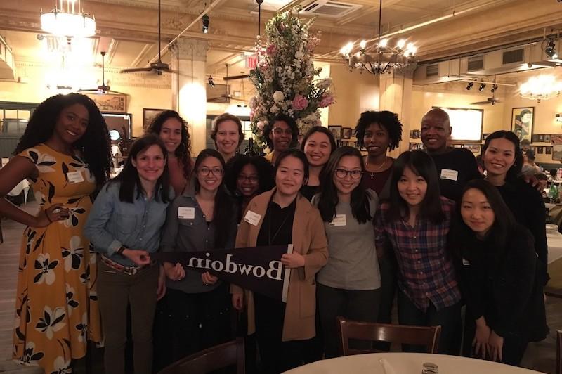 Alumni at brunch in New York